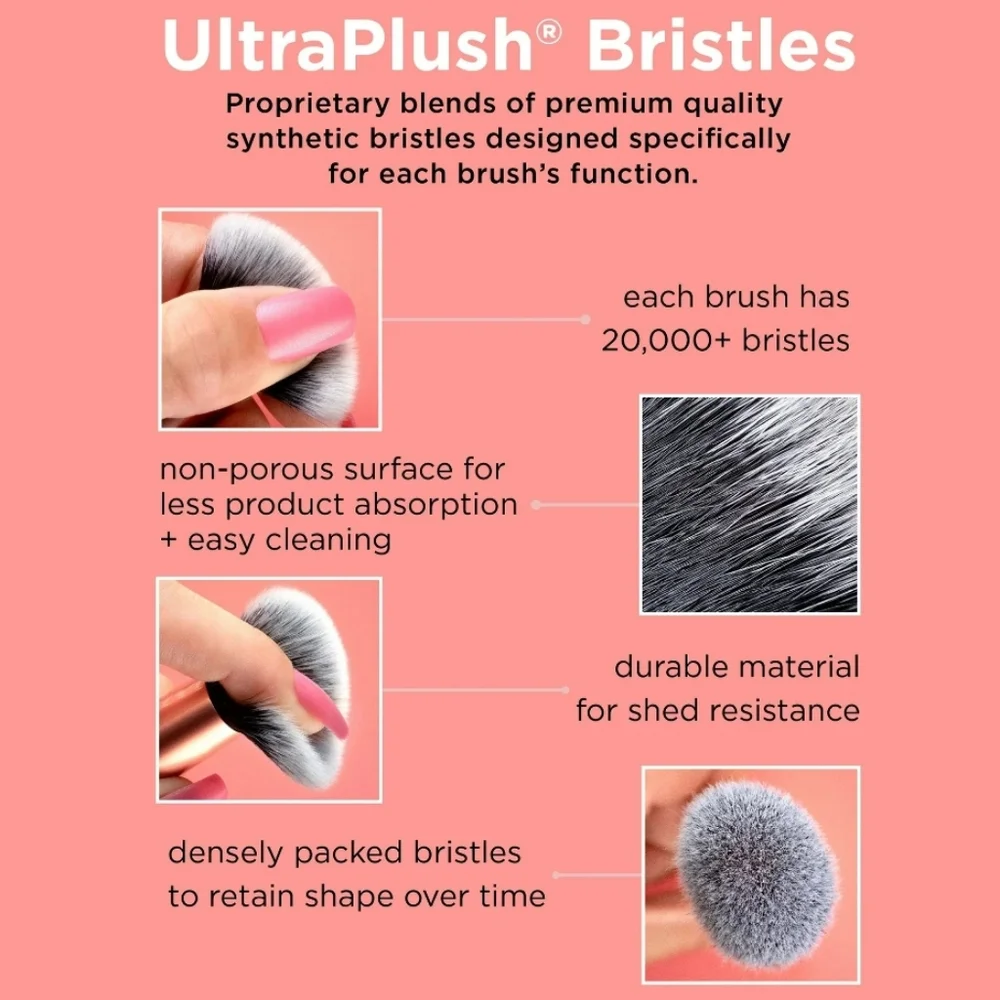 Real Techniques Brow Shaping Brush Set